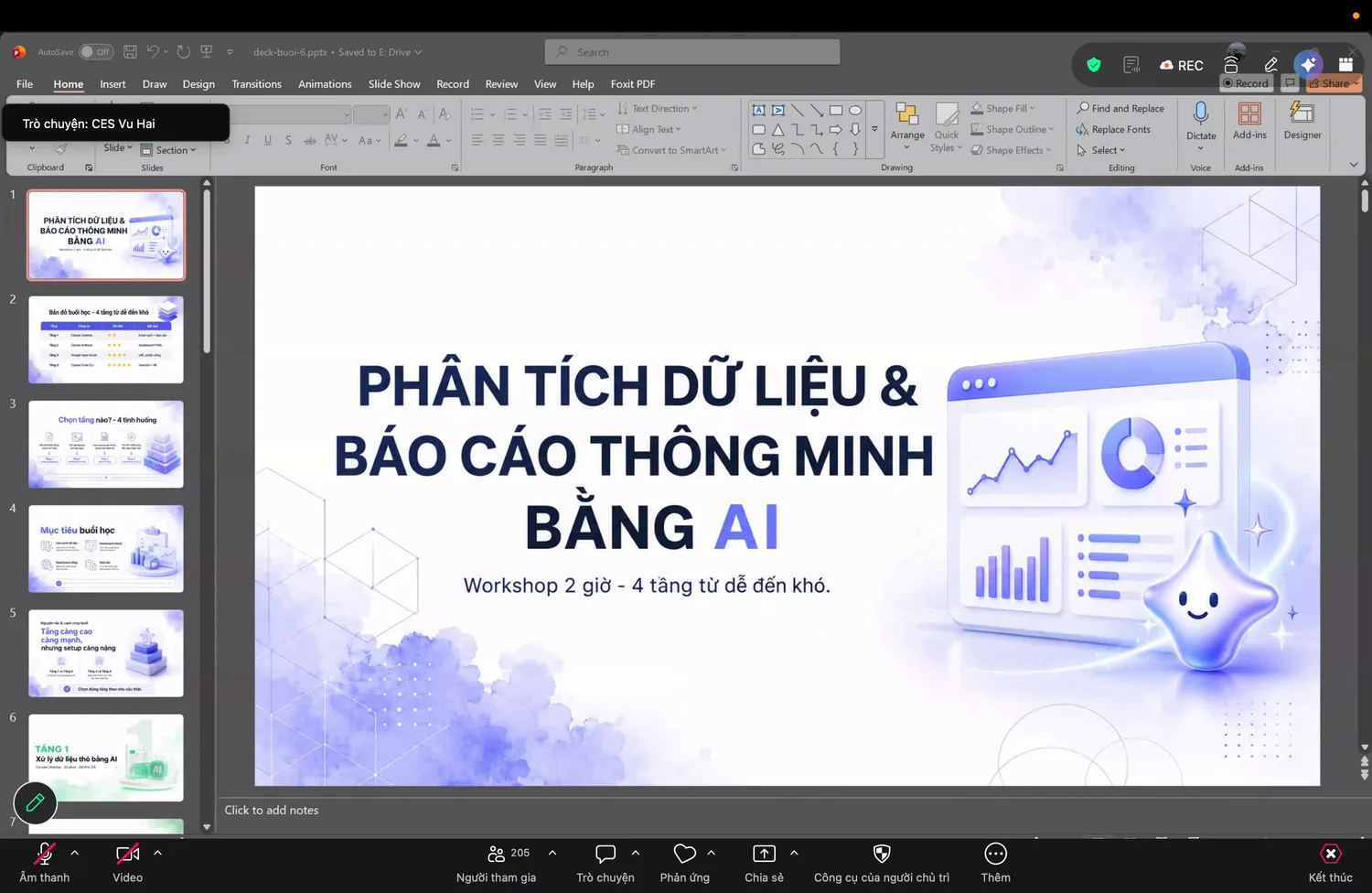Sản phẩm & phản hồi học viên CES